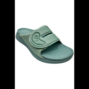 Ryka Womens Adjustable Recovery Slide Sandals Tao Sea Foam Green - Medium